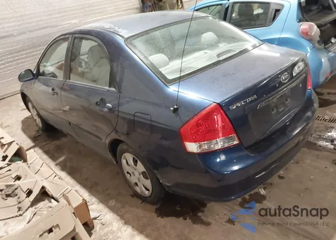 2009 Kia Spectra Ex из США, поврежденный, VIN KNAFE221795630723